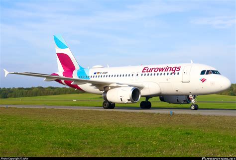 D Agwm Eurowings Airbus A Photo By Juair Id