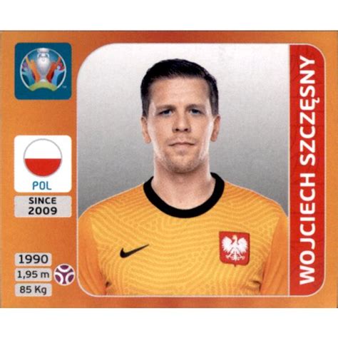 Panini Em Tournament Sticker Wojciech Szczesny Po