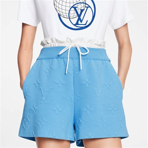 3d Monogram Trompe Loeil Mini Shorts Women Ready To Wear Louis