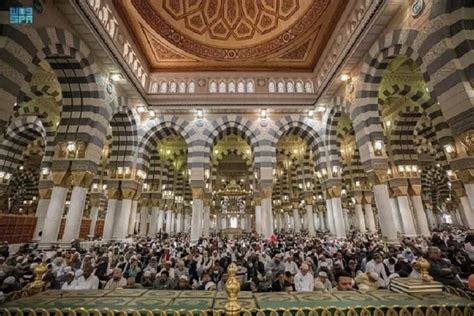 Luar Biasa Masjid Nabawi Terima 10 3 Juta Jamaah Ibadah Pada 10 Hari