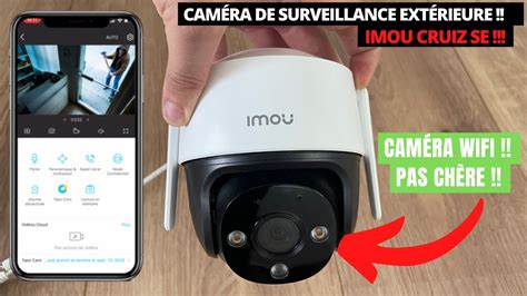 TEST DE LA CAMERA IMOU Cruiser SE CAMÉRA DE SURVEILLANCE EXTERIEUR