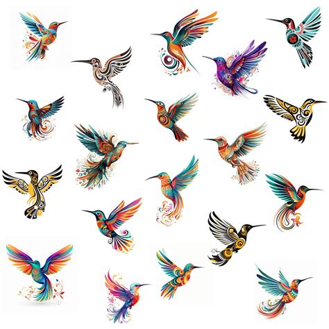 Hummingbird Clipart, Native American Hummingbird, Beautiful Hummingbird ...