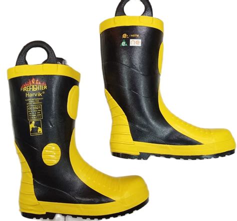 FIREMAN BOOTS FIRE PROTECTION STEEL TOE BOOTS | Lazada PH