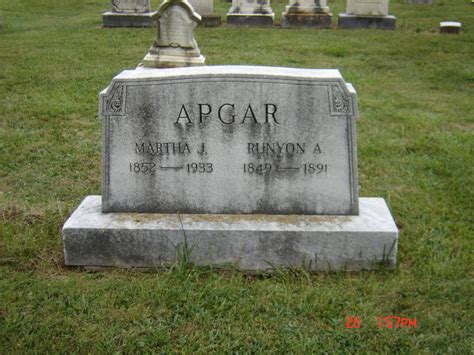 Alpheus Runyon Apgar Find A Grave Memorial