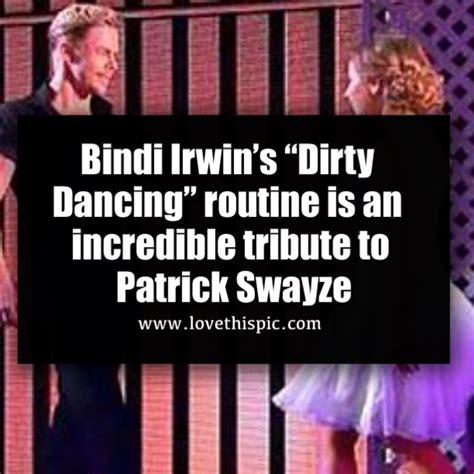 Bindi Irwins “dirty Dancing” Routine Is An Incredible Tribute To