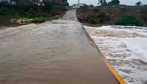 Fuertes Lluvias Aumentan Niveles De Los Ríos En El Istmo De Oaxaca