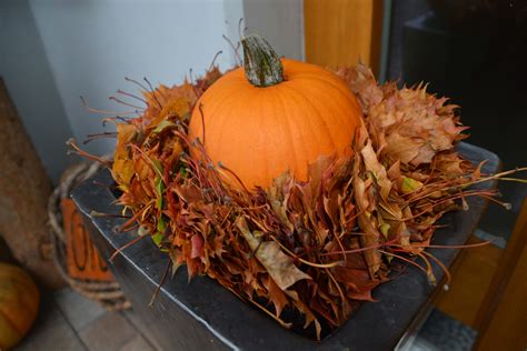 Herbstdeko Ideen Kreativ Bunt Den Garten Dekorieren