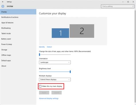 2 Ways How To Change Main Display Windows 10 MiniTool