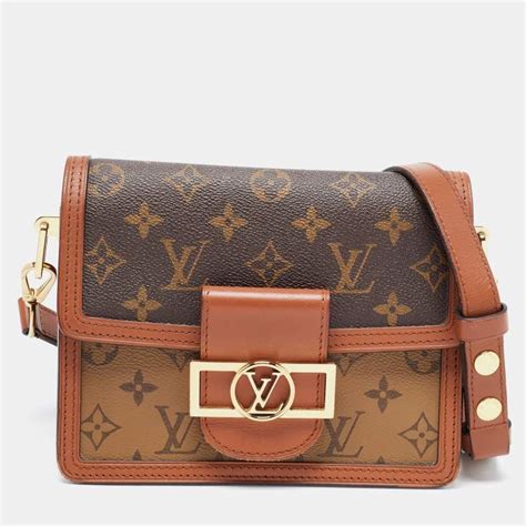 Louis Vuitton Monogram Reverse Canvas Dauphine Mini Bag Louis Vuitton