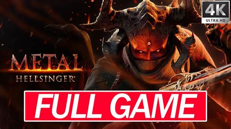 METAL HELLSINGER Walkthrough Gameplay FULL GAME 4K 60FPS YouTube