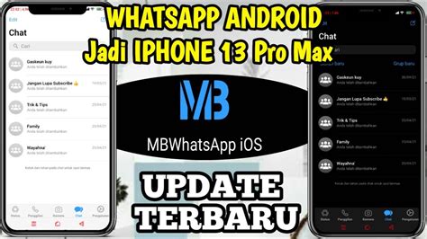 Berhasil Cara Merubah Whatsapp Android Menjadi Whatsapp Iphone Pro