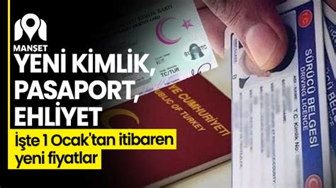 Yeni kimlik pasaport ehliyet Manşet Aydın