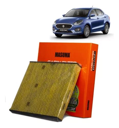 Filtro Polen Original Masuma Para Swift Dzire 1 2 2015 2019 Cuotas