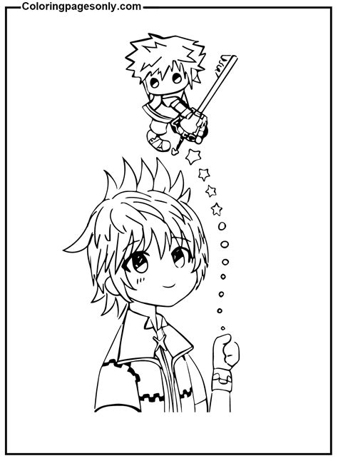 Kingdom Hearts Free Coloring Pages Free Printable Coloring Pages The