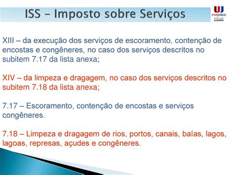 Iss Imposto Sobre Servi Os Ppt Carregar