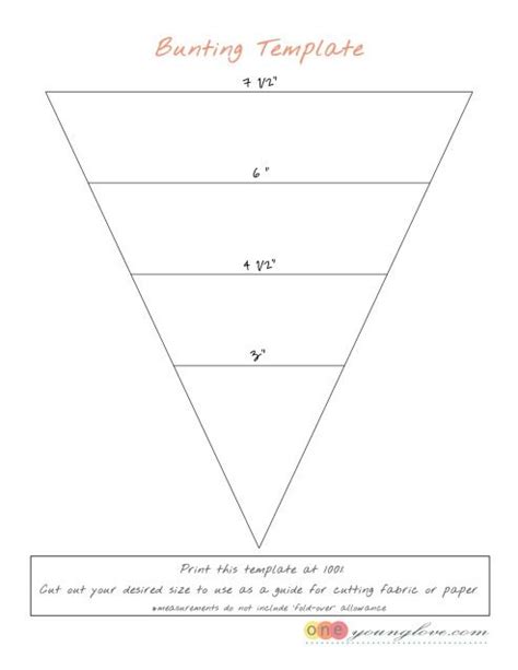 Bunting tutorial with a free printable – Artofit