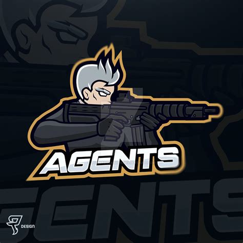 Agents Mascot Logo By Pokstordesign On Deviantart