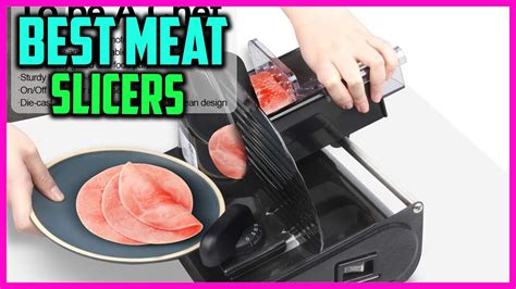 Top Best Meat Slicers Of Review Youtube