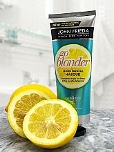 John Frieda Sheer Blonde Go Blonder Lemon Miracle Masque L Huile De