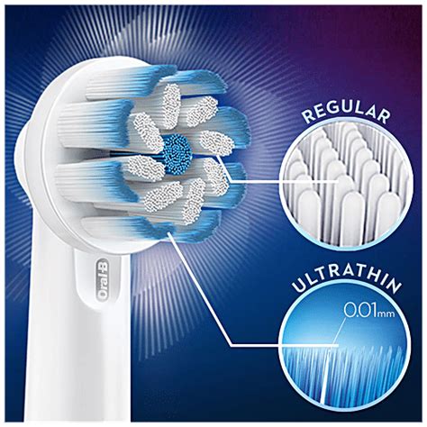 Buy Oral B Sensitive Clean Refills Original Replaceable Brush Head For Oral B Electric