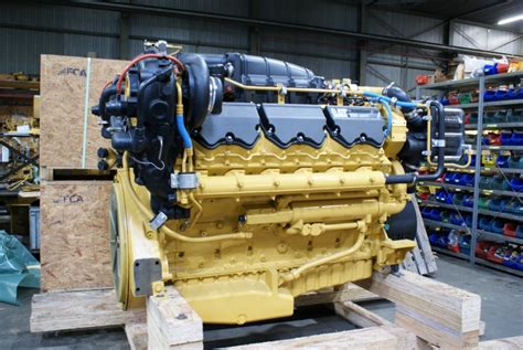 New Surplus Caterpillar C32 Acert 1600hp Diesel Marine Engine Item 15430 Depco Power Systems