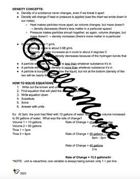 Earth Science Regents Review Sheets