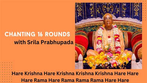 Srila Prabhupada Chanting Japa 16 Rounds Prabhupada Japa Prabhupada