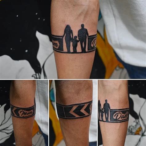 Collection Of 30 Best Mom Dad Tattoos On Arm For Boys Mens Life Style