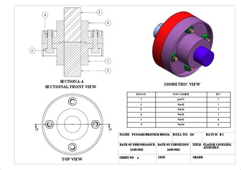 Flange Coupling Assembly Pdf