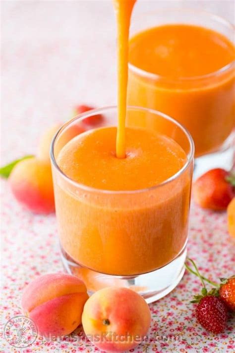 Apricot Smoothie Apricot Strawberry Smoothie Smoothie Recipes