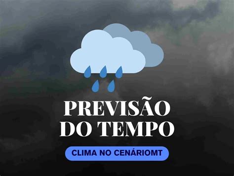 Previsão do tempo para Primavera do Leste MT segunda feira 25 de