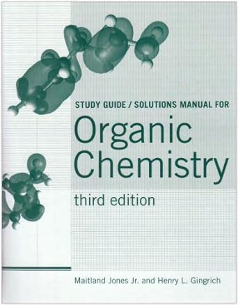 Amazon Organic Chemistry Study Guide Solutions Manual