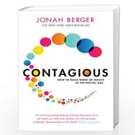 Contagious How To Build Word Of Mouth In The Digital Age By Jonah