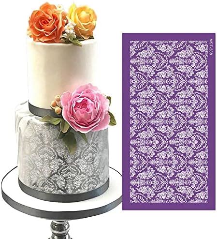 Torten Schablonen Spitze Rose Designs Kuchen Dekoration Schablonen