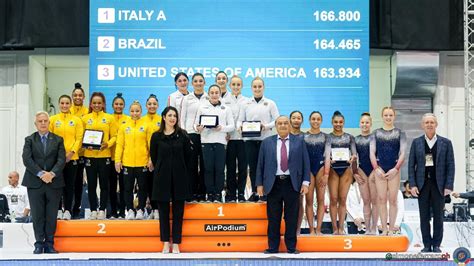 Federazione Ginnastica D Italia Jesolo En Plein Azzurro Le Fate