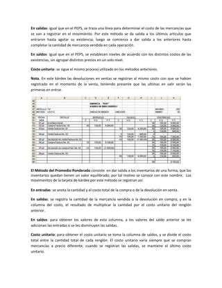 El Kardex Y Su Importancia En Las Empresas PDF