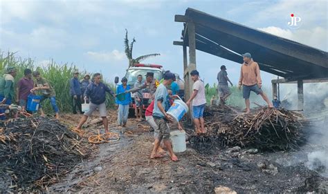 Gudang Giling Tebu Di Kuwukan Kudus Dilalap Si Jago Merah Kerugian