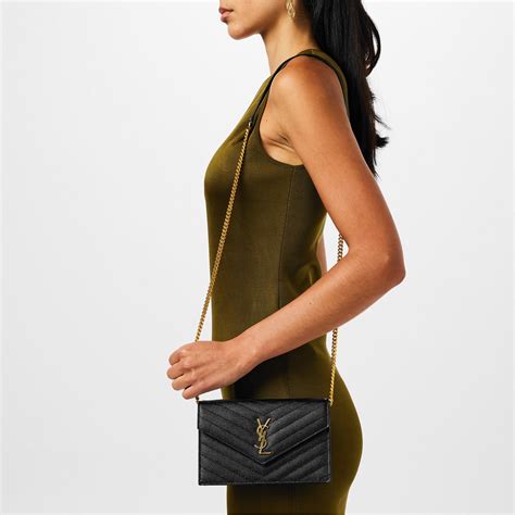 Saint Laurent Monogram Envelope Shoulder Bag | semashow.com