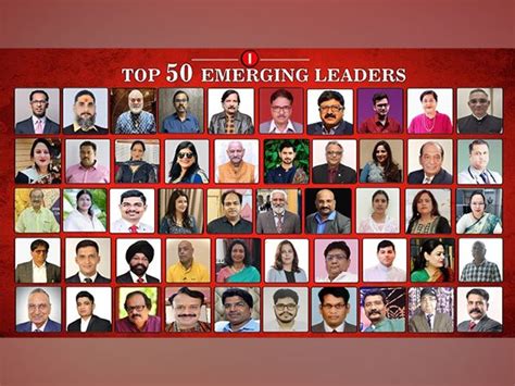 Top 50 Emerging Leaders of the Year 2023 - Be Update Daily