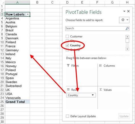 Excel 2016 Pivot Table Cheat Sheet Sigmavsa