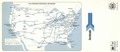 1976 AMTRAK Map | Amtrak Unlimited Discussion Forum