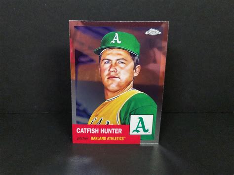 Chrome Platinum Anniversary Catfish Hunter Athletics Base