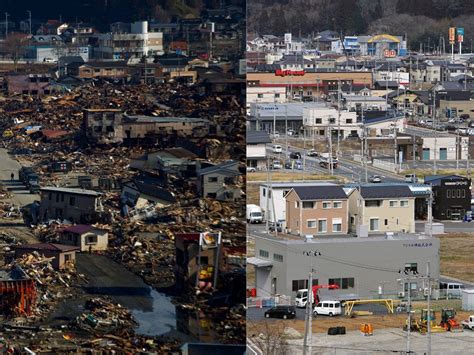 Japan Earthquake And Tsunami Anniversary Check Out These Then V S Now