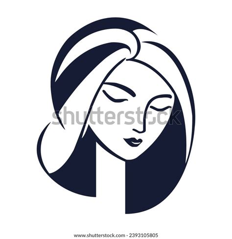 Woman Background Logo Vector Graphics On Stock Vector (Royalty Free ...