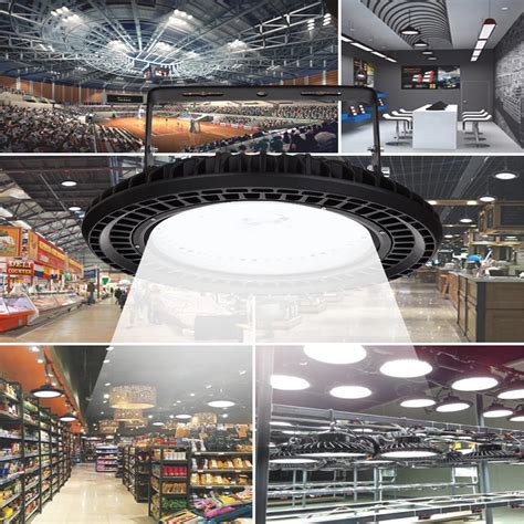 UFO LED High Bay Light Factory Warehouse Industrial Lighting, IP65 ...