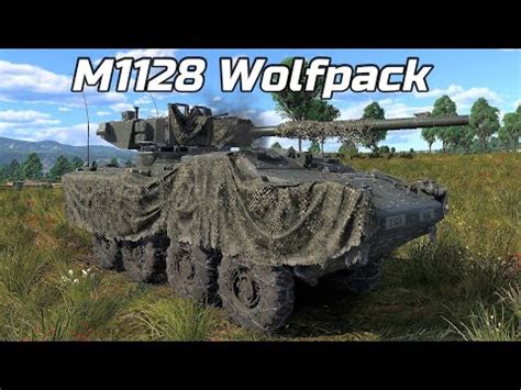 M1128 Wolfpack American Light Tank Gameplay 1440p 60FPS War Thunder