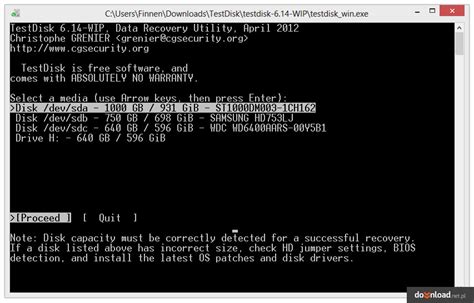 Testdisk And Photorec Data Recovery