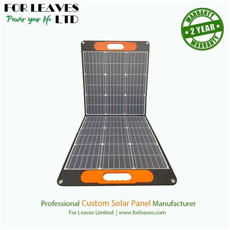 100W ETFE Foldable Solar Panel Module Charger 100W 18VDC 5V USB