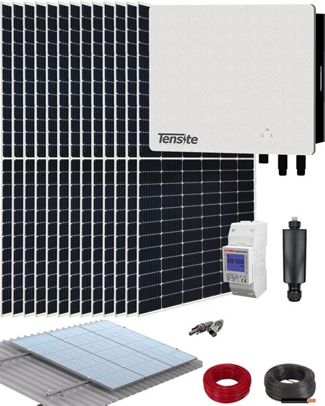 Kit Autoconsumo Fotovoltaico A Red TENSITE Kit Solar Tensite 6500Wp 13