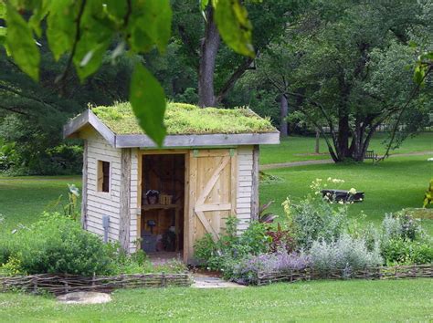 Garden Shed: Solutions for Decoration - Best Landscape Ideas